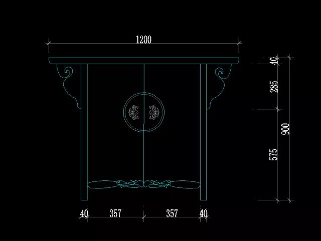 CAD怎么繪制中式家具平面圖？