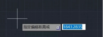 CAD如何通過(guò)兩點(diǎn)確定偏移距離？